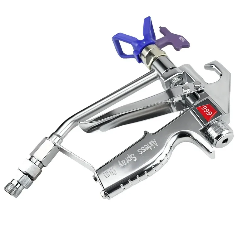 

Airless Paint Spray Gun with Tip Guard,655 TIP and 3/8" Fitting , for Airless Paint Sprayer