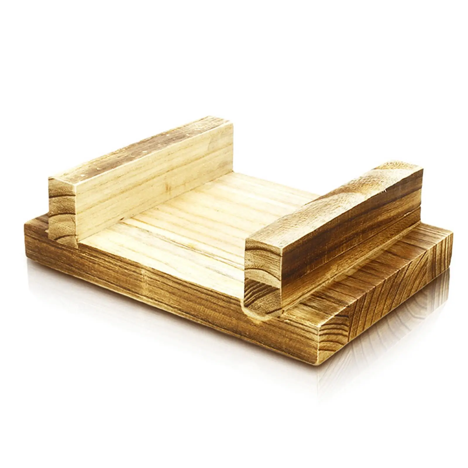 

Wooden Bed Stool Mobility Step Stool for Elderly High Bed Side