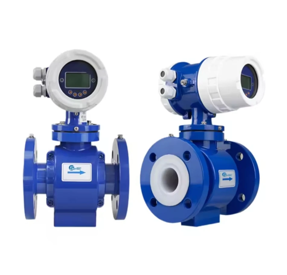 Original Fme800 China Rs485 4-20ma Liquid Sewage Water E + H Electromagnetic Flowmeter Machine Flow Transmitter