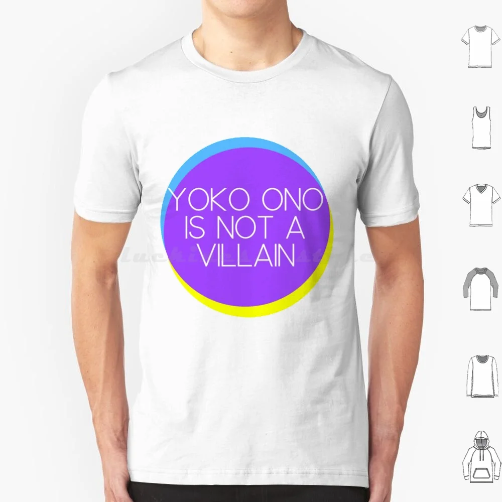 Yoko Ono Is Not A Villain Essential T Shirt 6xl Cotton Cool Tee Yoko Ono Yoko Peace The Music Ono 60s Imagine John Ringo Love