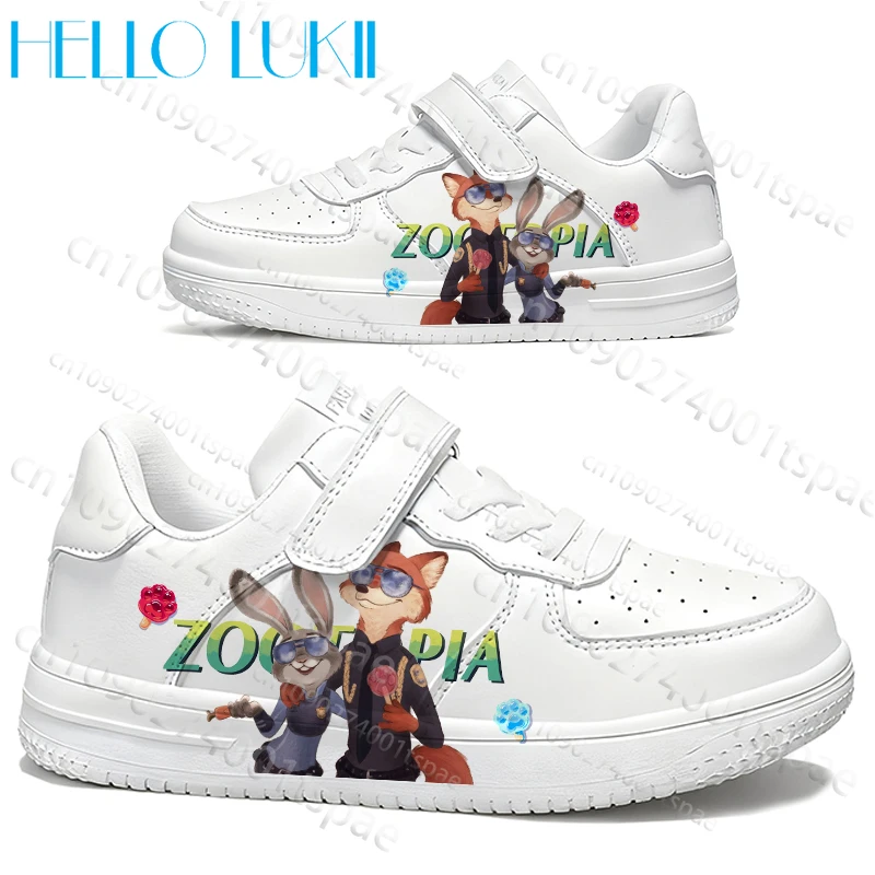 

Zootopia Judy Nick Parent Child Shoes Man Woman Simple Design Thick Sole Slip Resistant Four Season Unisex Shoes Boys Girls Gift