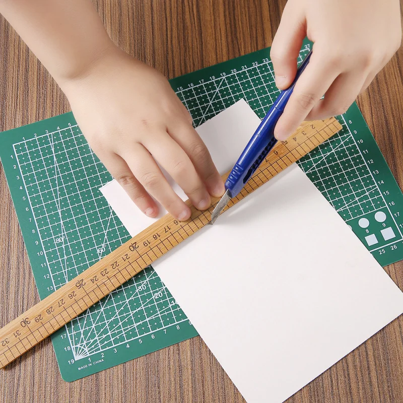 

Коврик для резки ПВХ для A4/A5, двухсторонняя самовосстанавливающаяся доска, соединительный инструмент, режущий нож для рукоделия, разделочная доска