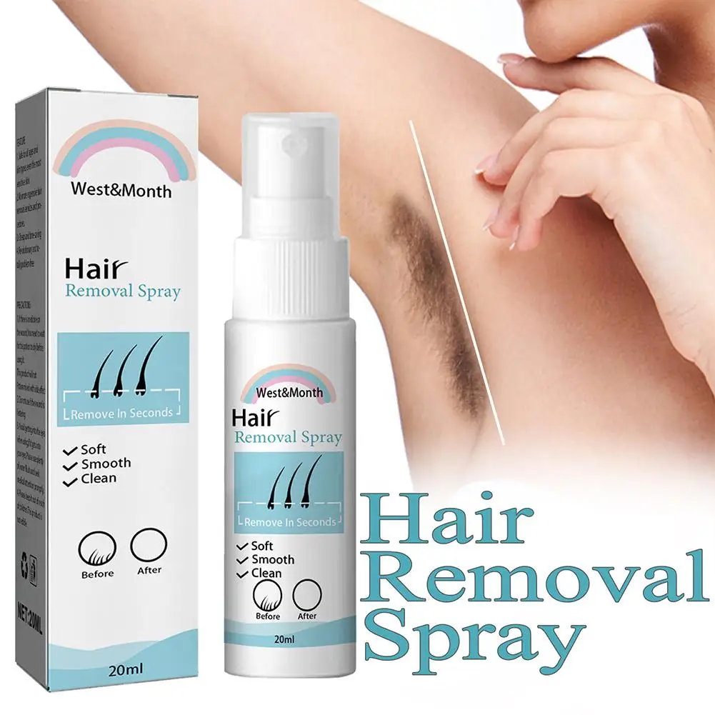 Hair Remover Facial Hair Removal Hair Identification Spray For Face Shaving Painless Hair Remover Armpit Woman Legs Arms