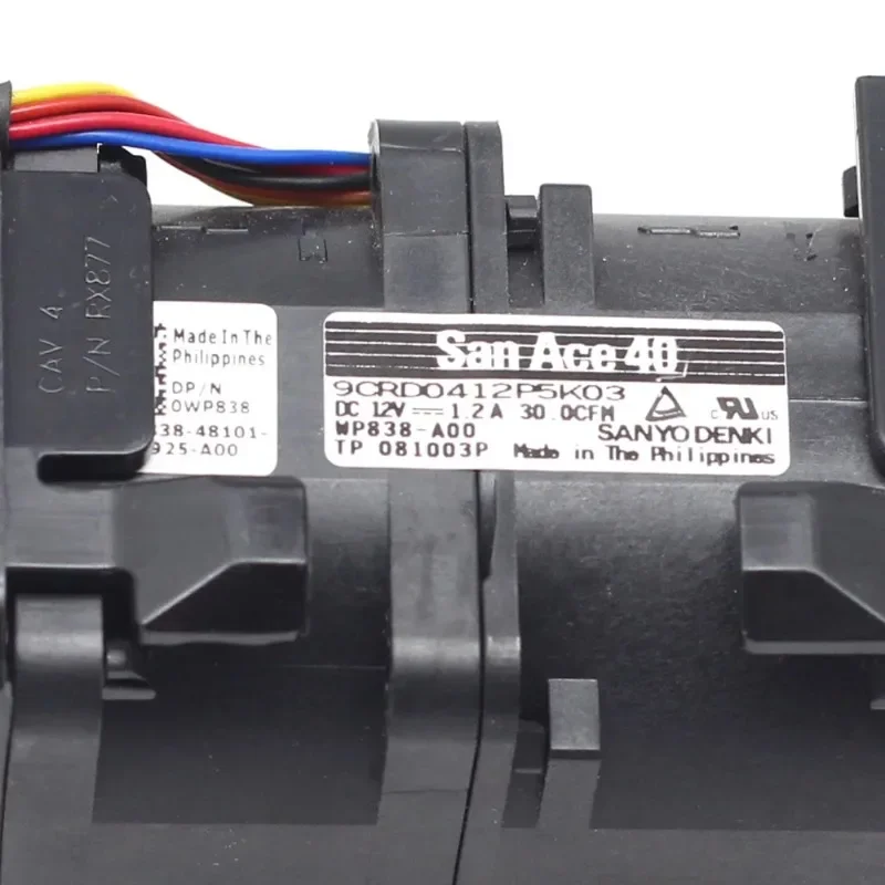 PowerEdge R610 冷却ファン WW2YY GY134 KVVP3 WP838 クーラー用冷却ファン