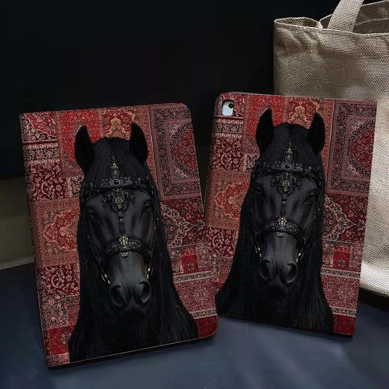 

CartReindeer Purple Flower Gift Tablet Case For Apple iPad Air Pro mini 1 2 3 4 5 6 7 8 9 11 M2 M3 M5 M4 5th 6th 7th 10th 11th