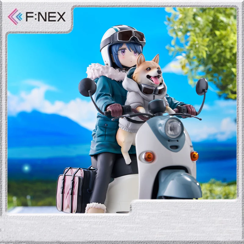 

Original FNEX 1/7 Laid-Back Camp Shima Rin PVC Anime Action Figures Model Collection Toy