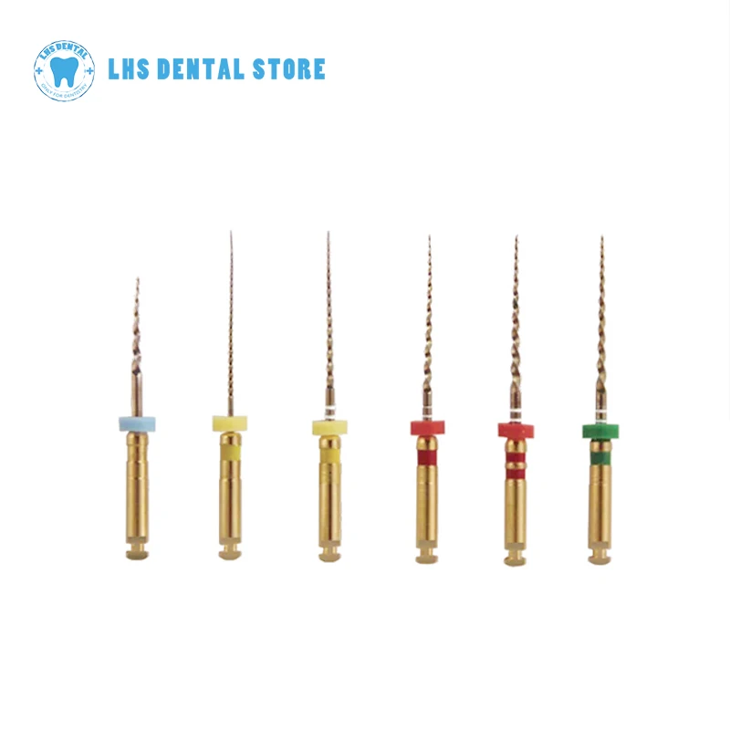 6pcs/Box COXO SOCO PRO Dental Nickel Titanium Heat Activation Root Canal File Endodontic Rotary Files Dentist Materials