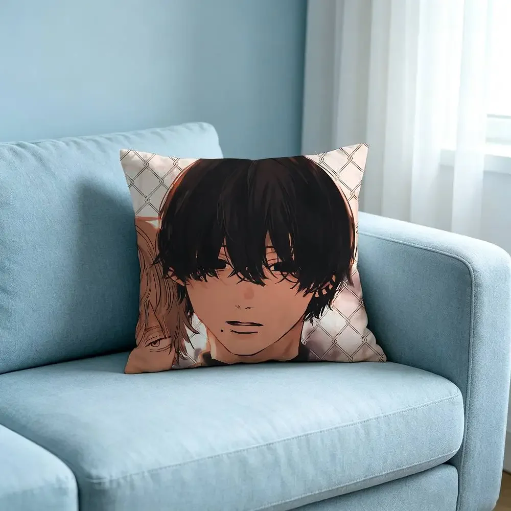 Cool-H-Hirofumi Yoshida-S Customizable Square Pillowcases, Stylish And Soft, Perfect For Beds, Cars, And Sofas.