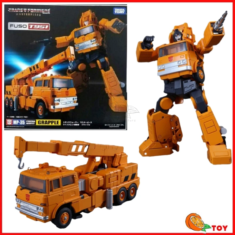 In stock Transformers toys MP Series MP-35 KO Grapple Model Robot Collection Action Figure Toy Gift Hobby