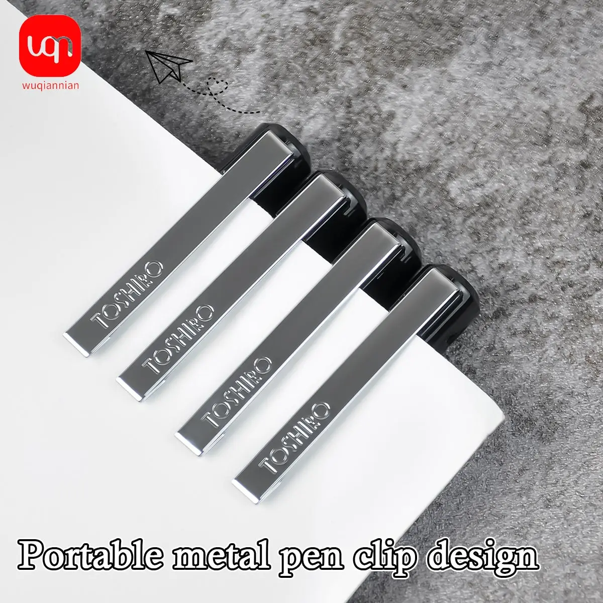 (WQN) 4/8/12 قطعة أقلام جل سوداء عالية الجودة، طرف 1.0 مم، كتابة مريحة، تدفق حبر ناعم، أقلام خاصة لأجهزة الكمبيوتر المحمولة #6