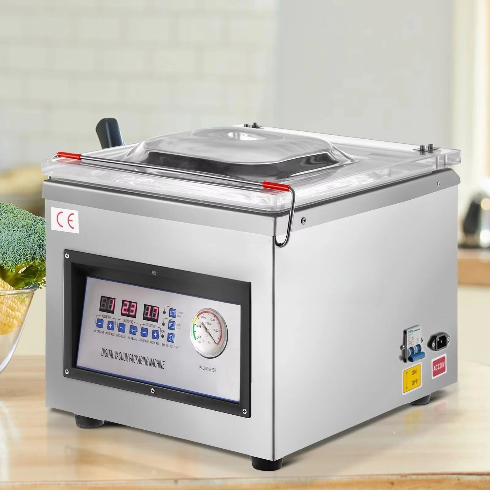 เครื่องซีลสูญญากาศแบบตั้งโต๊ะส - Food Vacuum Sealer Machine บทวิจารณ์และราคา
