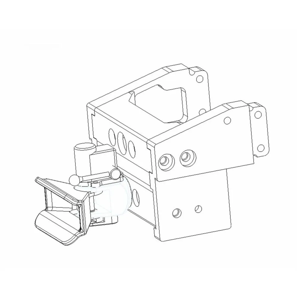 

Metal Electric Rear Tow Hook Pintle Hitch For 1/14 RC Tractor Car 56368 56371 770s Tippers Remote Control DIY Model TH23015