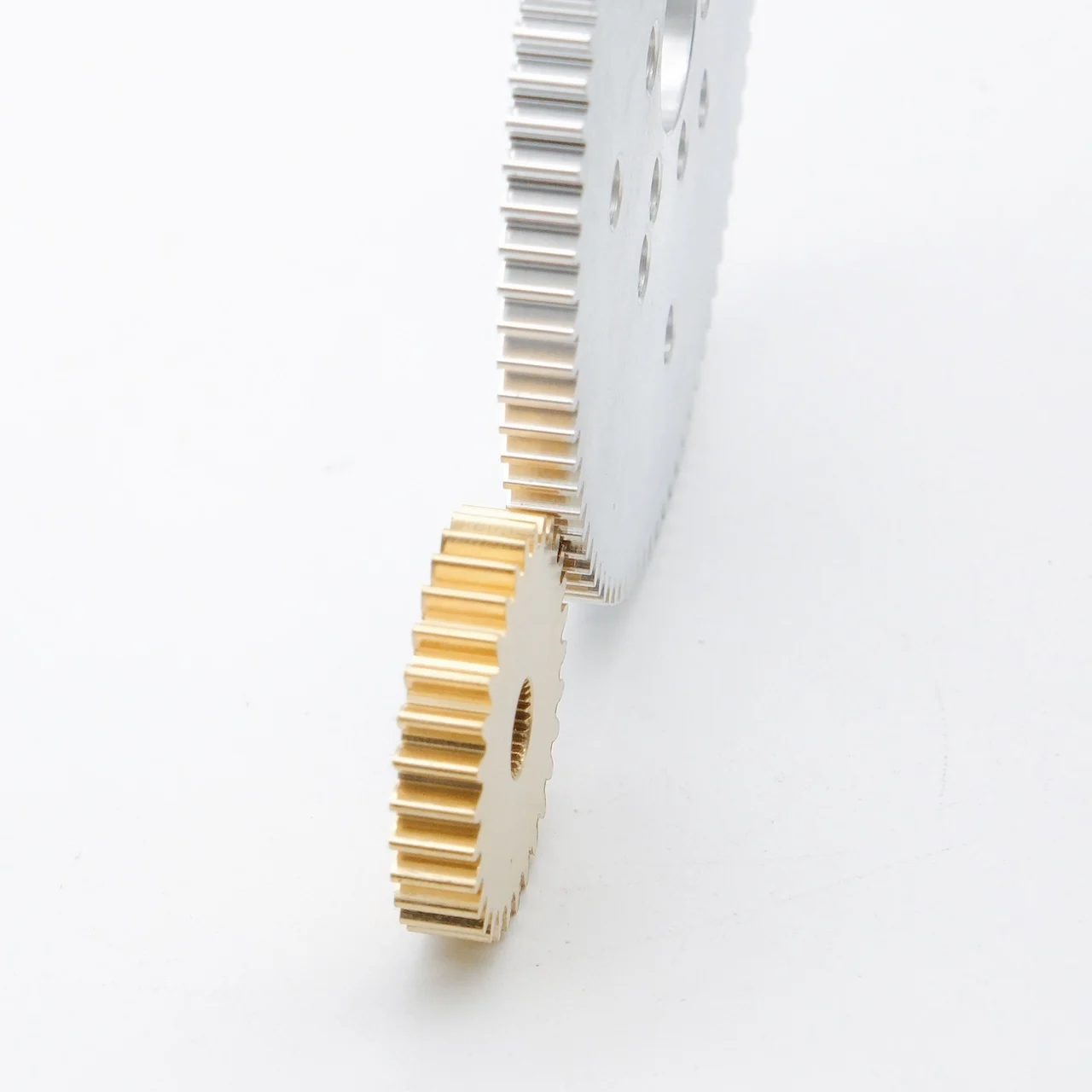 Small Robot Joint Model Aircraft Control Surface Deceleration Aluminum Alloy/Copper Gear 25T Servo 30/90 1:3 Wheel