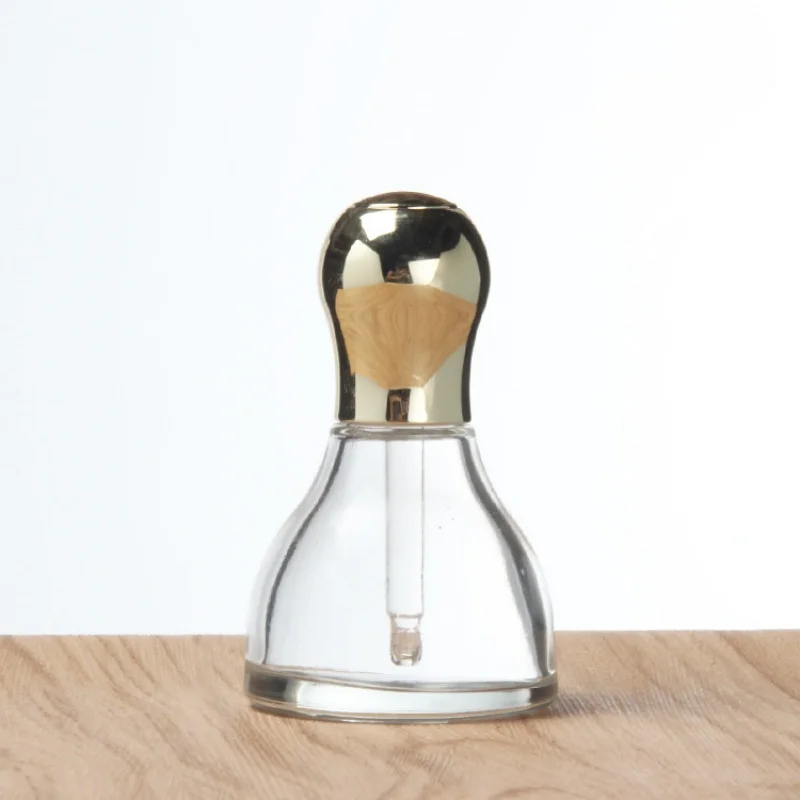 10pcs 40ml Empty Pressing Dropper Bottle Glass Essential Oil Bottle Essence/ Attar Oil / Hydrolat Bottle Cosmetic Bottle
