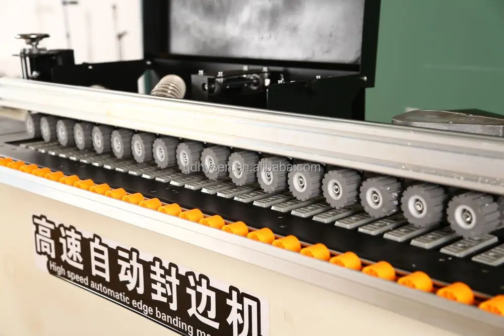 HYSEN WF802 Small Size Automatic End Trimming Scraping And Polishing High Speed Automatic Edge Banding Machine