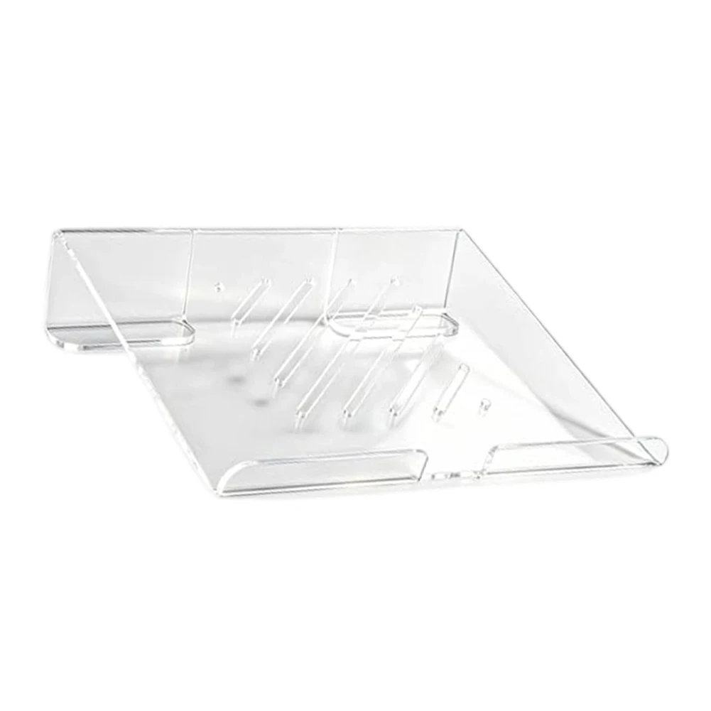 for acrylic Laptop Stand for MacBook for Pro Air and Other 11 to 17 Inch Laptops - Transparent for slim Riser with 7 Cooling