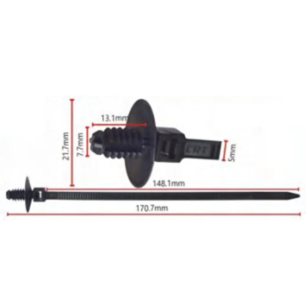 High Quality Brand New Practical Car Boat Bundled Wire Bands 10 Pcs/Set Car Accessories Nylon Bundled Wire Bands