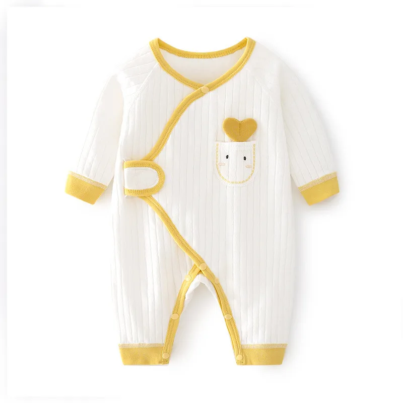 

Baby Jumpsuit Newborn Romper Cotton Long Sleeve Toddle Clothing Monk Suit Pajamas Nightwear Boy Girl Clothes