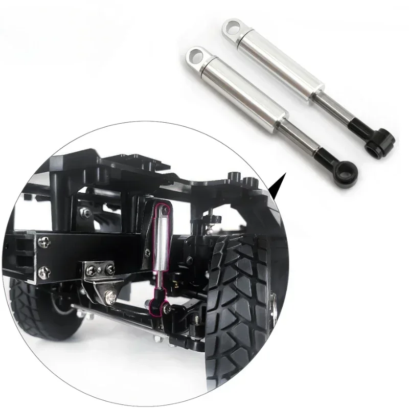 Metallo RC Auto 1/14 Per Tamiya Rimorchio Camion Aggiornamento Sospensione Simulazione Ammortizzatore Fai Da Te Parti Radiocomandate Accessori