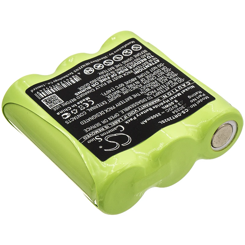 

Сменный перезаряжаемый аккумулятор Cameron Sino 3.6V 2500mAh 30254 для Teletronik TSM2002, Deviser DS2002, DS2002H +TOOL