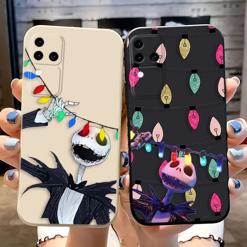 

The Nightmare Before Christmas Phone Case For VIVO S1 S16 V15 V17 V20 V20ES V21 V23E V25 V27 V27E V29 V29E V30 V30E PRO PV23 5G