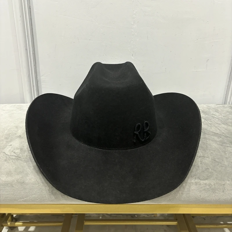 2024 new arrival RB Monogram Cowboy Hat for man and women wool panama hat