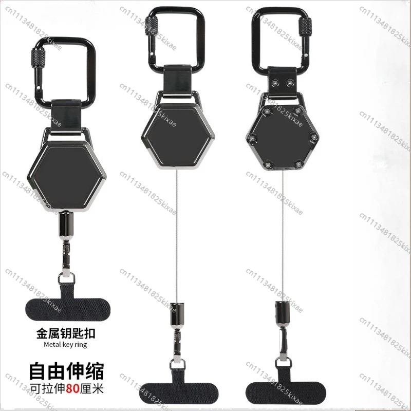For Outdoor Mountaineering, , Retractable Buckle, Lanyard,  Backpack, Keychain, Retractable Anti-theft Mobile Phone Buckle.
