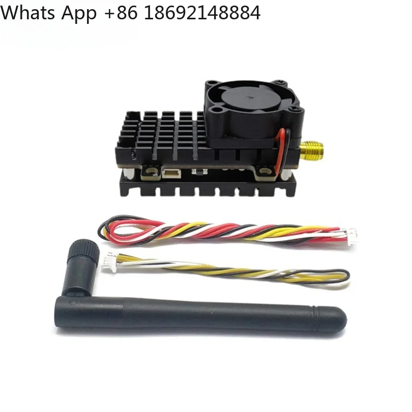 5.8G 2W analog image transmission module FPV long-range fixed-wing aircraft model wireless camera transmission component
