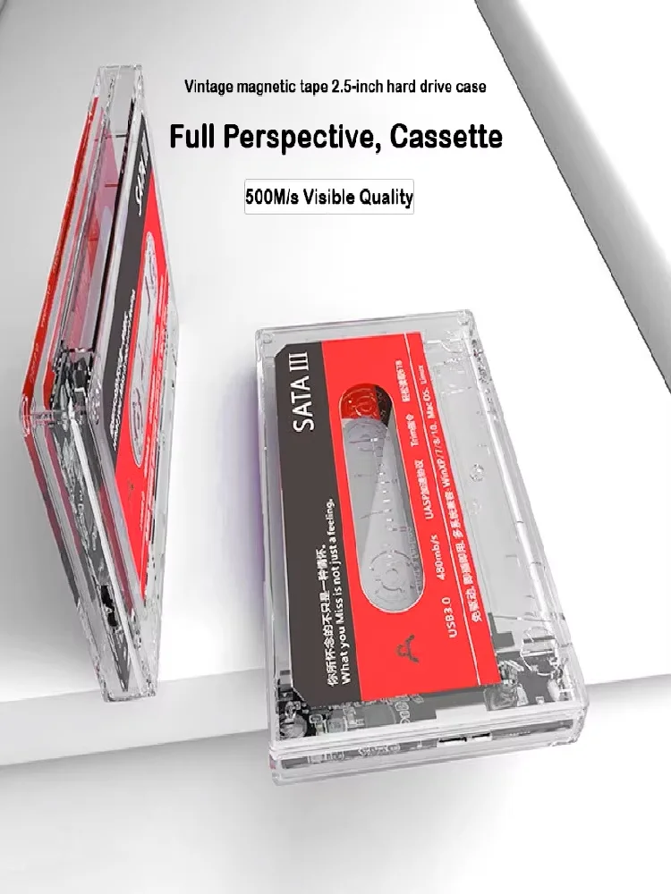 Novo Case para Disco Rígido Externo USB 3.0 de 2,5 polegadas SATA 3.0, Suporta Protocolo UASP para Desktop/Laptop