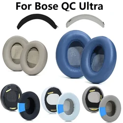 Ear Pads for Bose QuietComfort Ultra Headphones Replacement QC ultra Earmuffs,headband rubber,headband protective sheath cover