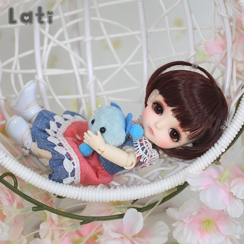 BJD SD ตุ๊กตา Lati สีเหลือง Haru 1/8เรซิ่นรุ่น Body เด็กทารกของเล่นเด็กตาคุณภาพสูงของขวัญคริสต์มาส Oueneifs