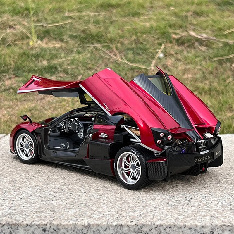 1/18 Pagani Huayra Roadster Supercar Car Metal Diecast Model Car Simulation Boy Toys Gifts Ornament Collection