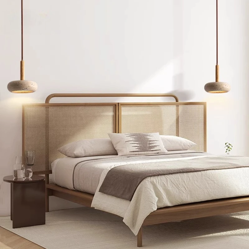 Japanese LED Modern Designer Wabi-Sabai Bedroom Bedside Lighting Bar Yellow Cave Stone Chandelier