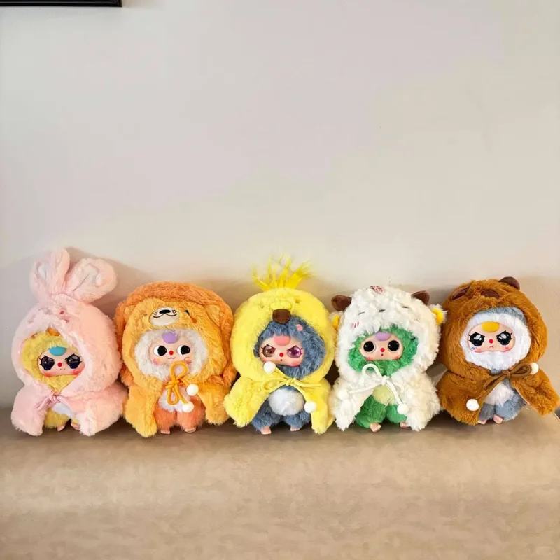 

В наличии Baby Three I Am Not A Hero Series слепая коробка модный настольный орнамент милые куклы детские подарки на день рождения сувенир