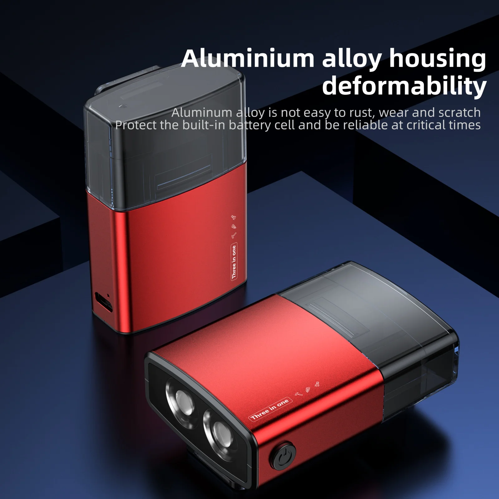 Martello di sicurezza per auto 3 in 1 Martello di sicurezza per auto defesa per finestrino in vetro Stick Taglierina per cintura di sicurezza Martello di sicurezza per auto di emergenza con torcia