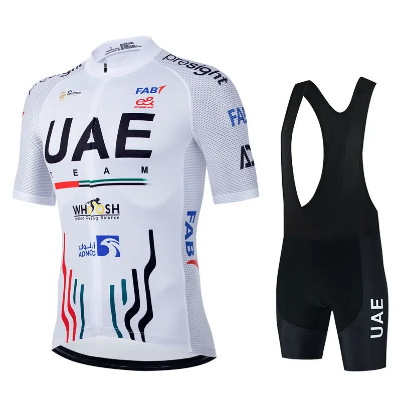 Uae New Pro Team 2026 Cycling Jersey Set Men's Summer Bike Mountain Uniform Ropa Ciclismo Maillot Hombre Bicycle Clothing Suit