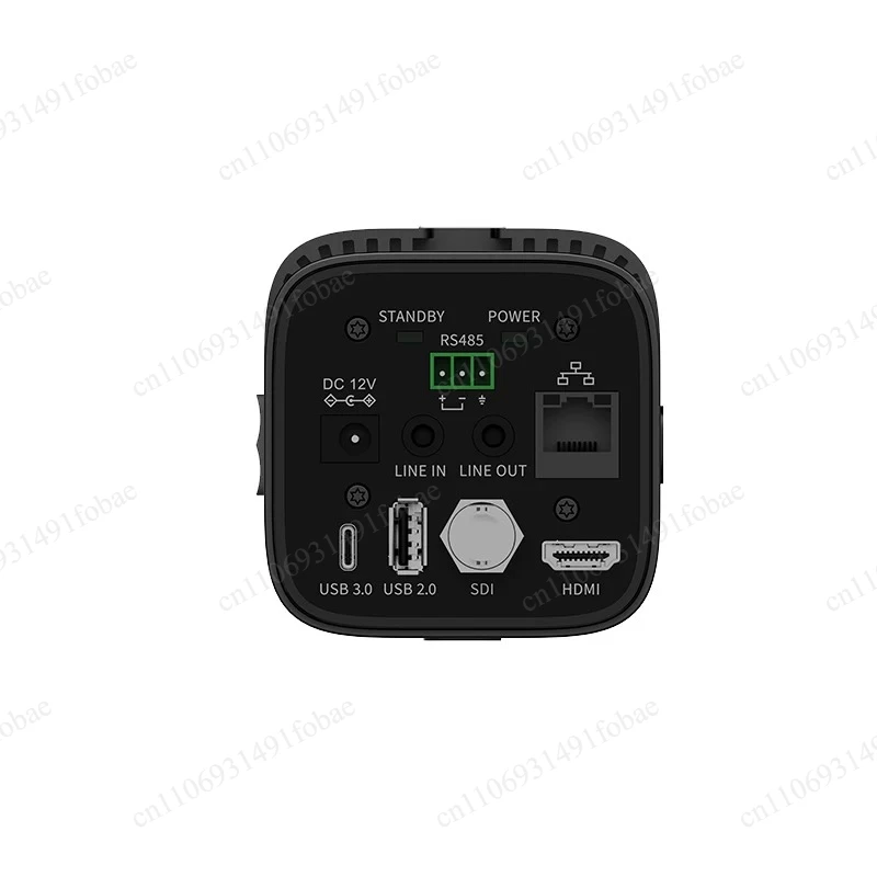 Black 8MP 4K Ultra HD 12x 20x Optical Zoom USB Camera HDMI Output Live Conference Box Camera NDI Optional