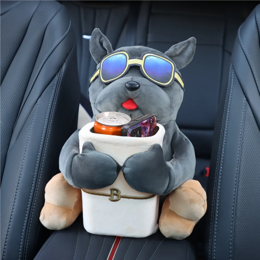 Cartoon Car Tissue and Trash Bin 4