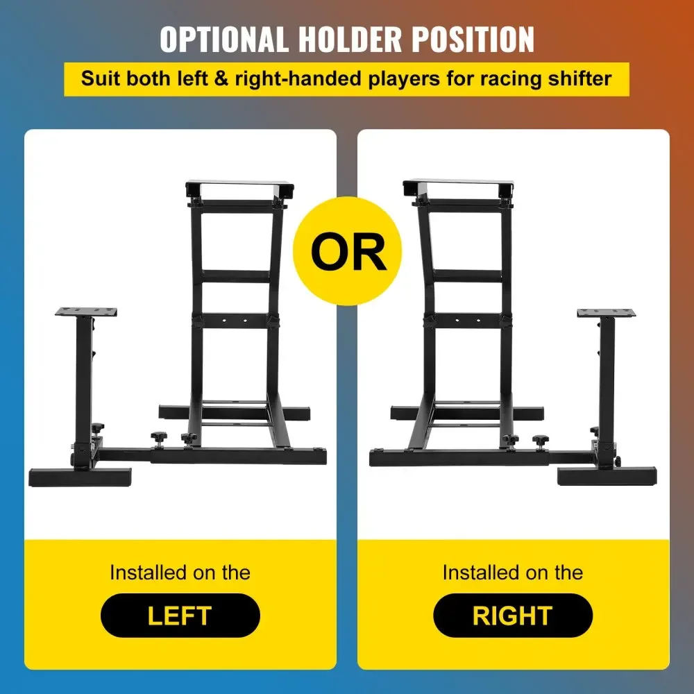 SIHAO ‌ G29 G27 G25 Simulatore di corse Supporto per volante Supporto per ruota regolabile Logitech Thrustmaster Fanatec Cockpit Frame