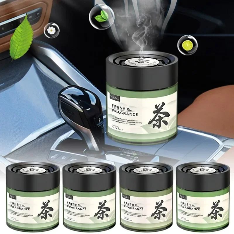 Car Aromatherapy Balm Fragrance Deodorant Ointment Ornament Air Freshener Lasting Fragrance Car Interior Decoration Accessories