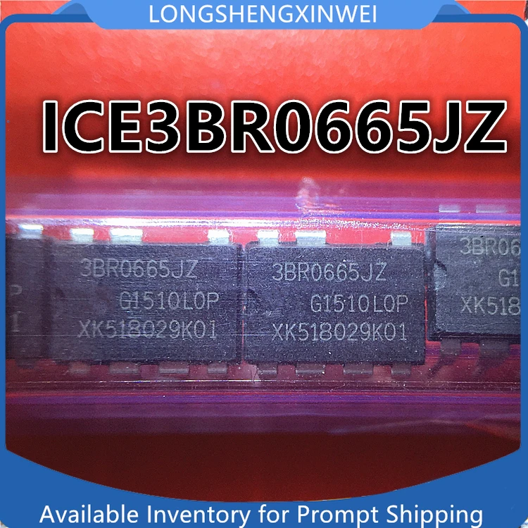 Chip novo do poder da tevê do LCD da tomada direta, ICE3BR0665JZ, 3BR0665JZ, DIP8, 1PC