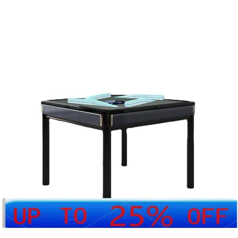 LTT  Mute Mahjong Machine Automatic Low Noise Mahjong Machine Dining Table Dual-Use Push-Free Card Mahjong Table