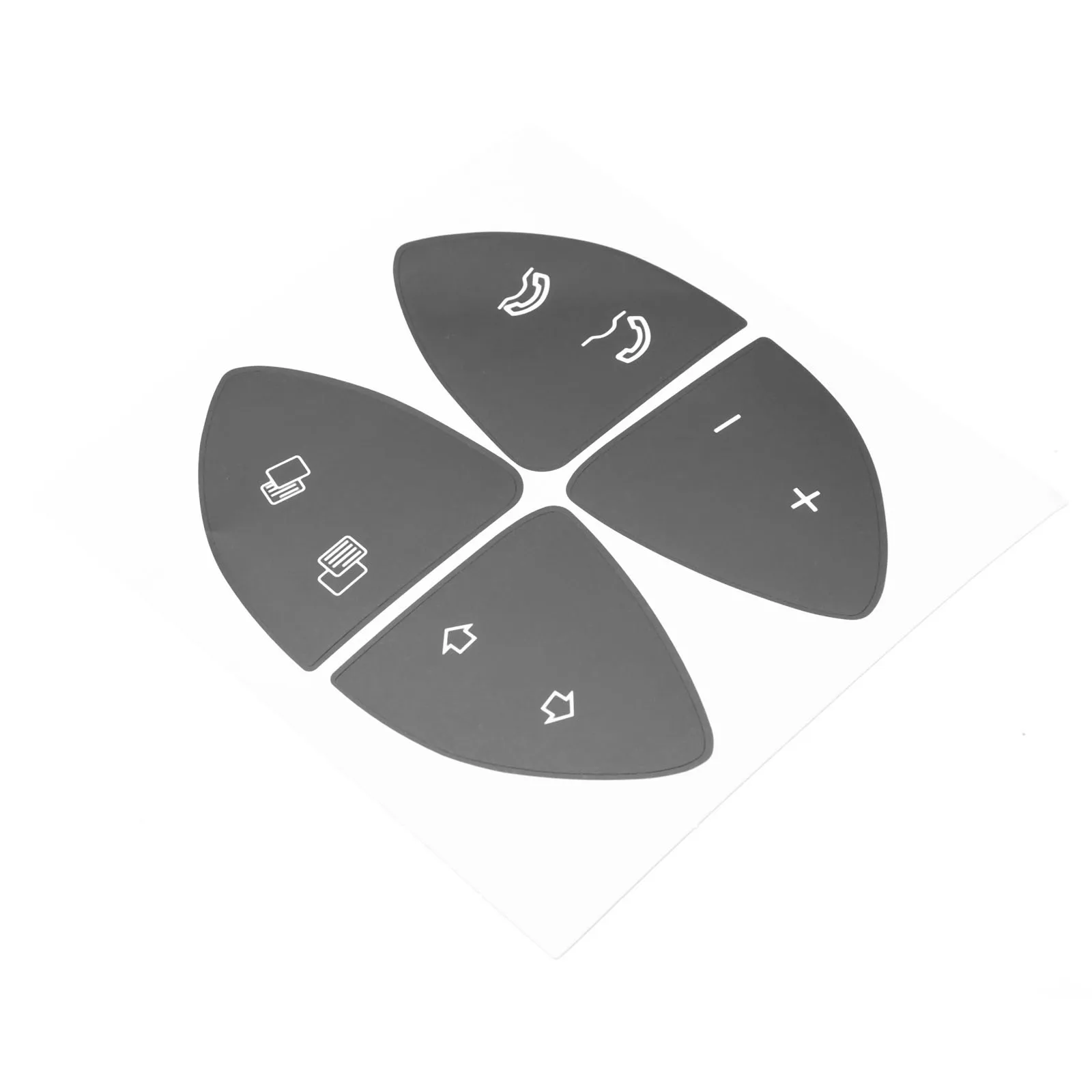 

1Pc For Benz Practical To Use Durable Brand New Button Repair Correct Connector Decals Stickers Steering Wheel