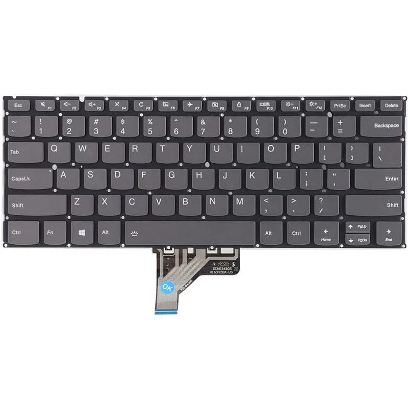 

New Keyboard for Lenovo Yoga 920-13 920-13IKB/ Glass Yoga 6 Pro Flex Pro-13IKB with Backlit US