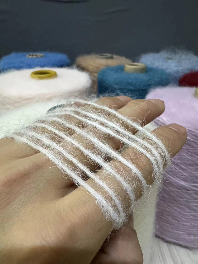 

Мягкая полая пряжа Camere, 500 г, спрей, шерсть, свитер ручной вязки, шарф, вязаная крючком, мутоновое волокно, пряжа ручной работы Tead