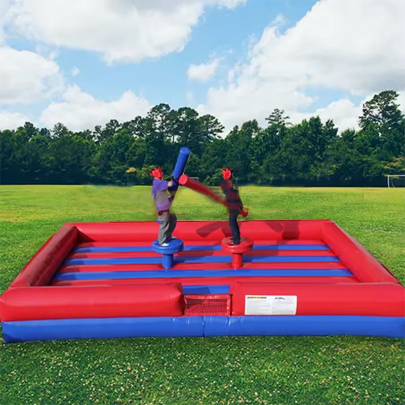 13ft-4m PVC نفخ المصارع لعبة Jousting الساحة القتال الساحة التحدي نفخ المصارع لعبة للكبار الاطفال في الهواء الطلق #2