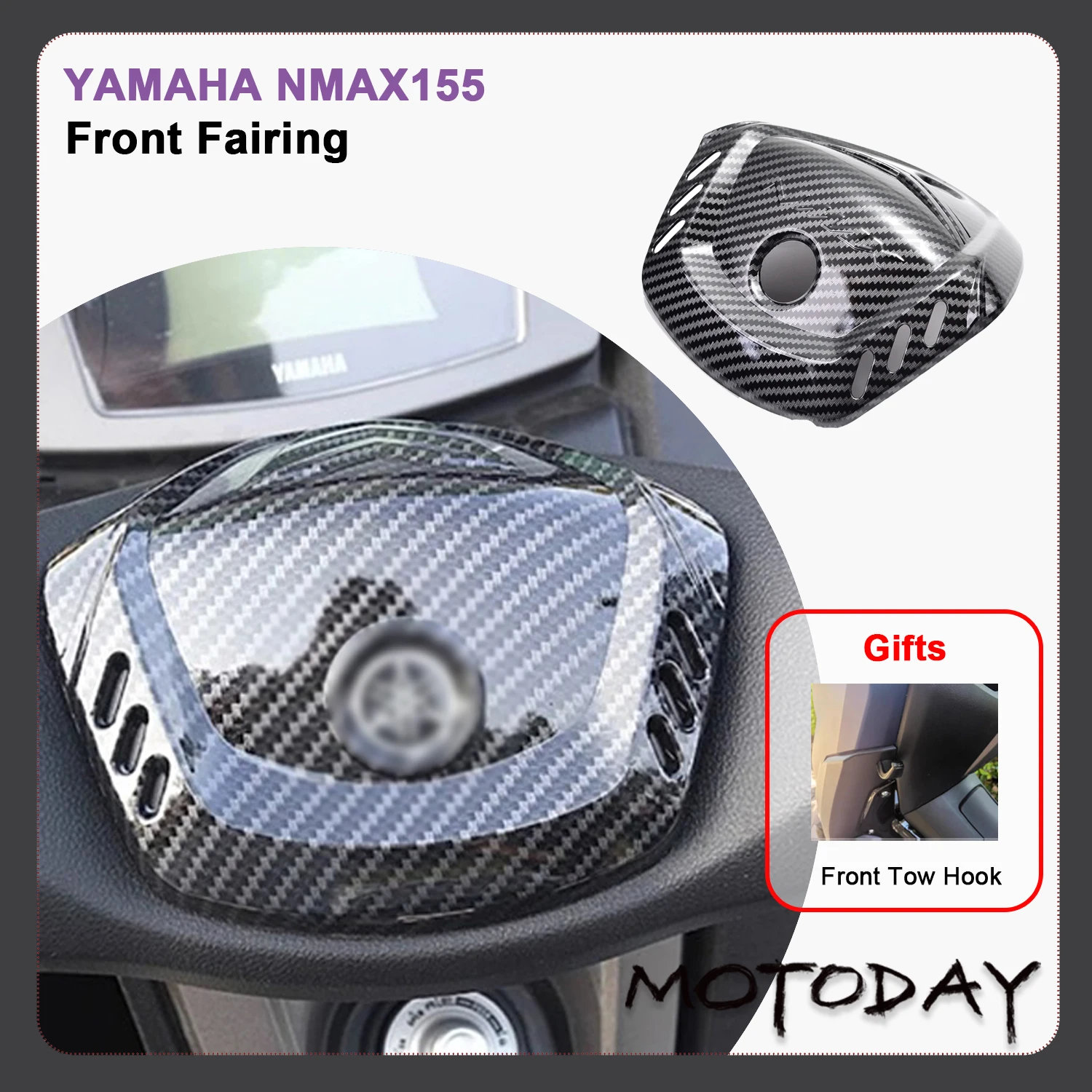 For YAMAHA NMAX155 Front Fairing NMAX155  Accessories Motorcycle Accessories