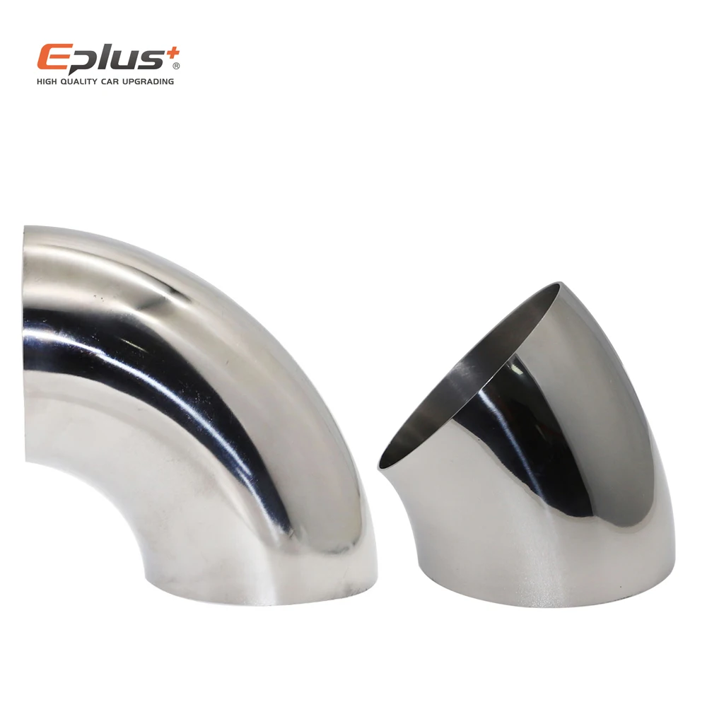 

Универсальный сантехнический сварной фитинг из нержавеющей стали: отвод 45 и 90 градусов для выхлопных труб автомобилей и мотоциклов