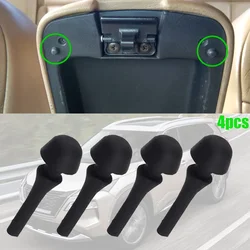 4 Uds para Nissan x-trail T31 2007 2008 2009 2010 2011 - 2013 compartimento central para coche caja de almacenamiento reposabrazos tope amortiguador de goma nuevo