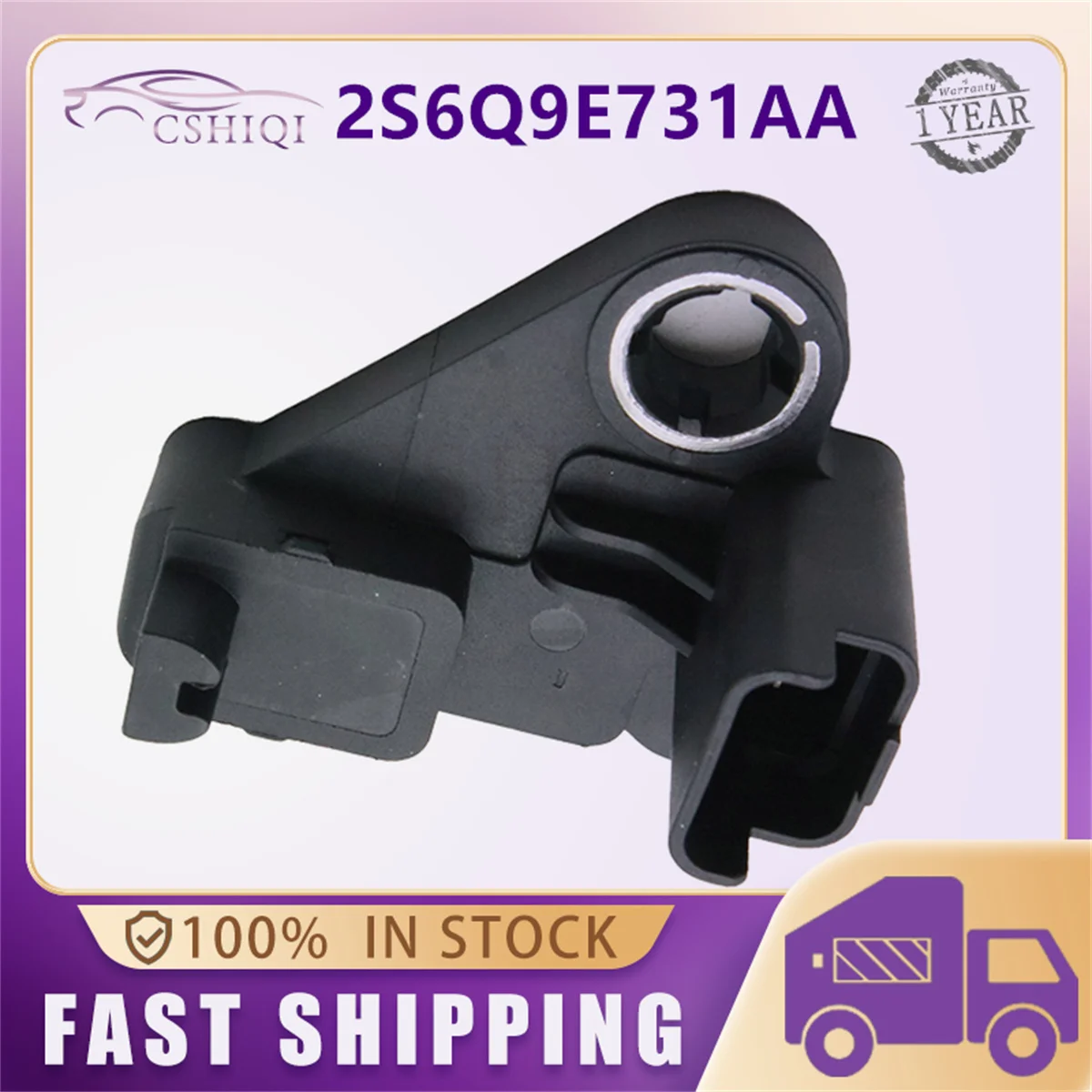 2S6Q9E731AA For Ford Focus Citroen Berlingo Fiat Scudo Mazda Peugeot 206 307 Toyota Volvo 1996-2009 Crankshaft Position Sensor